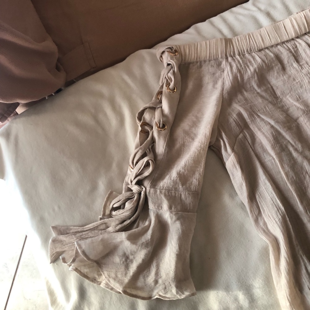 Color cream, off shoulder, size L - Picture 5 of 6
